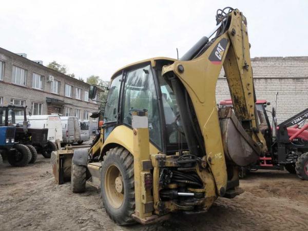 Экскаватор-погрузчик CAT 428,  2012 г,  макс.  опции — фото 4